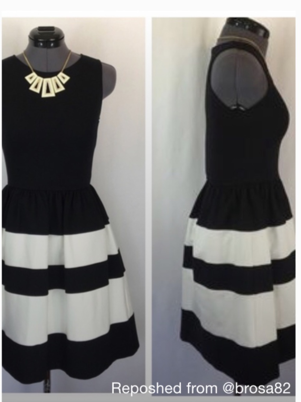 🤍🖤Bar III: Fit n’ Flare Dress 🖤🤍